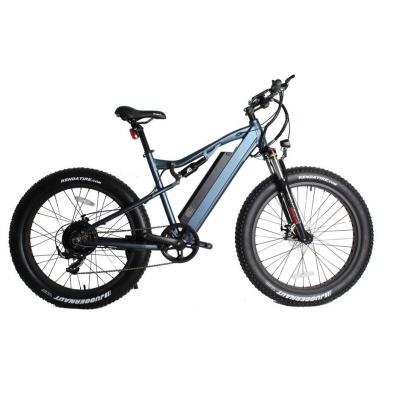 China OEM 26inch 48v 13ah 500W lithium battery mountain ebike electric bicycle bicycle fat mtb aluminum tire for sale