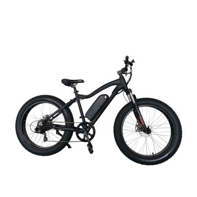 China Aluminum alloy 26 inch fat tire mountain ebike electric bicycle 48V 750W electric bicycle fat tire snow bike for sale