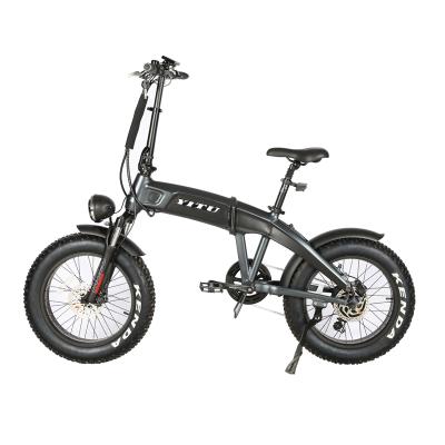 China High Quality Aluminum LCD Displayer 48V 500W 13Ah Lithium Battery Portable Ebike Folding Electric Bike Bicycle for sale