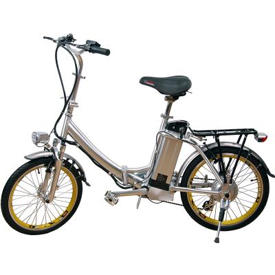 China Aluminum Electric City Bike 20inch 500W 750W 1000W Urban Road Bike Folding Electric Bike for sale