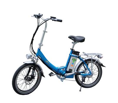 China Wholesale 500w Aluminum Electric Urban Bicycle Road Bike 20 Inch Fatigue Fully Folding Electric Bike for sale