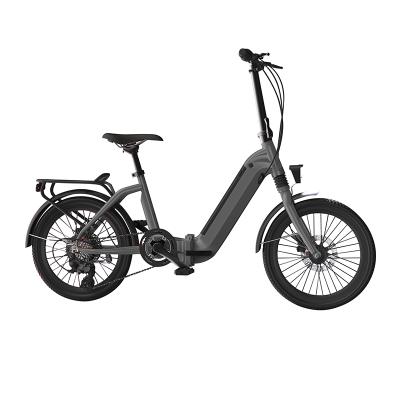 China Cheap Electric Bicycle Aluminum Alloy 48V 13Ah 500w LCD Displayer Mini Folding Electric Bike For Sale for sale