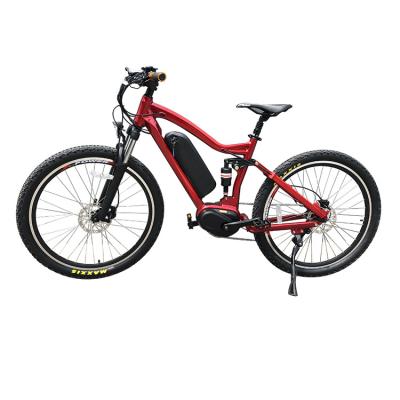 China Aluminum Full Suspension Dirt Bike 10Ah 13Ah 20Ah 500W 1000W Fat Tire Electric Bicycle E Bike for sale