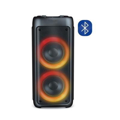 China Mini Portable Phone Function Outdoor Subwoofer Blue Tooth Speaker With Light Trolley Led Mobile Wireless BT Karaoke Portable Speaker for sale