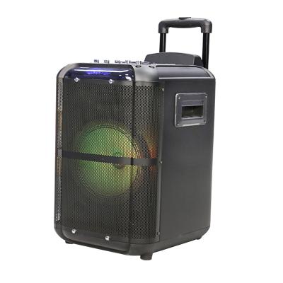 China 8 Inch Music Speaker Party Woofer Speaker Phone Function DJ Sound Portable Blue Outdoor Battery Tooth Trolley Speaker Phone Function for sale