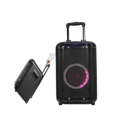 China Portable high quality phone function BT china speaker PA sound box speakers tweeter part led hi fi lightweight speakers for sale