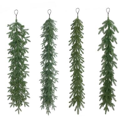 China PE Christmas Rattan Emulation Encryption PE Interior Door Head and Wall Decoration Pine Needles Christmas Garlands & Wreaths for sale