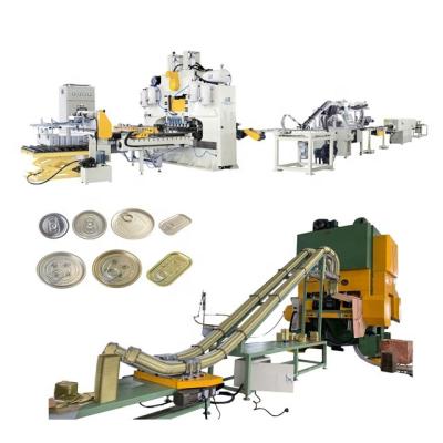 China EOE Food Line Metal Can Lid Making Machine Production Line For Food Cans for sale