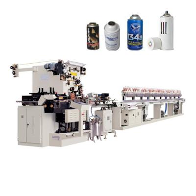 China Hot Sale Food Aerosol Tin Can Production Line / Aerosol Metal Spray Can Automatic Body Making Machine for sale