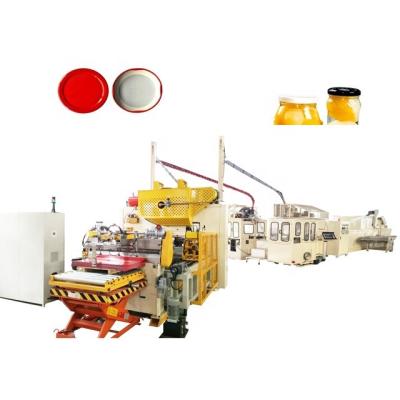 China Food Jar Metal Glass Cap Making Machine Capsule Making Machine for sale