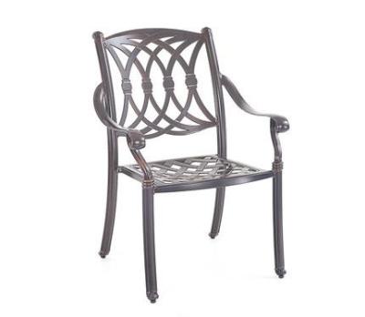 China Modern Outdoor Aluminum Balcony Chair Garden Aluminum Alloy Outdoor Leisure Chair Chair for sale