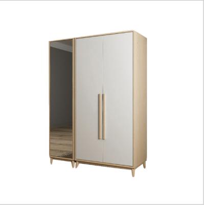 China New Design Modern Modern Closet Apartment Panel Set Combination Custom Wardrobe for sale