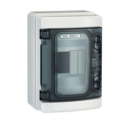 China HA Standard Panel MCB Plastic Enclosure Waterproof Electrical Circuit Breaker Box for sale