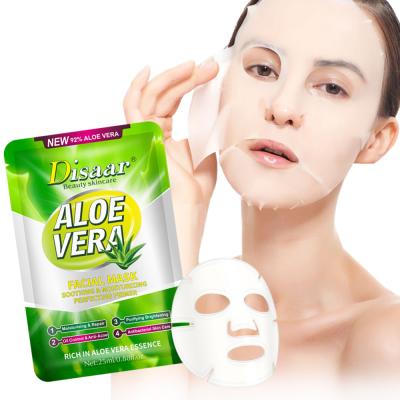 China Wholesale Private Label 10pcs Moisturizer Cosmetic Sheet Mask Beauty Whiten Korea Face Mask Skin Care Organic Aloe Facial Mask for sale