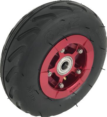 China SUNMATE 6 inch offroad scooter staggered alloy atv pneumatic tire wheel for sales online for sale