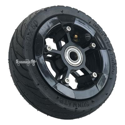 China DIY Off Road/Street Pneumatic Rubber Tire Panel Mountain Scooter Tire Profile 175x50mm Off Road Wheel 6