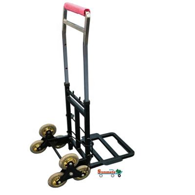 China Tools Heavy Duty 300kg Load Capacity With Rubber Wheel Stair Climber Hand Truck Trolley Trolley for sale