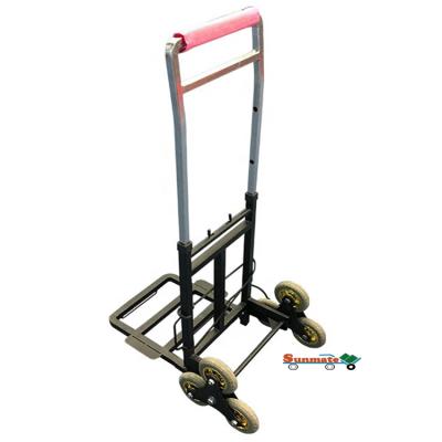 China Climbing Tools Stainless Steel Payload 300KG Cargo Transport Hand Truck Stair Cart Upstairs for sale