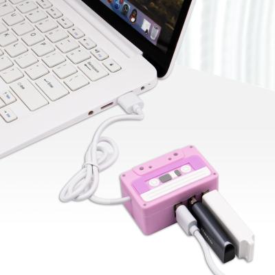 China New Design Portable Usb Port Mini Portable Usb Hub 3.0 Cute Splitter 3 Left For Iphone for sale