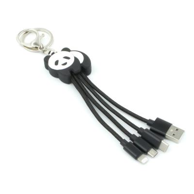 China Cute Novelty Cable Charged Animal Shape Cable Cartoon Charging Cable for sale