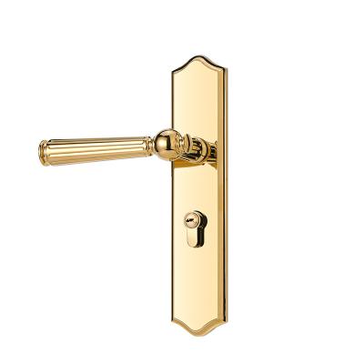 China New Type Contemporary Top Sale Door Handle Interior Doors Lever Zinc Alloy Bedroom Door Handles for sale