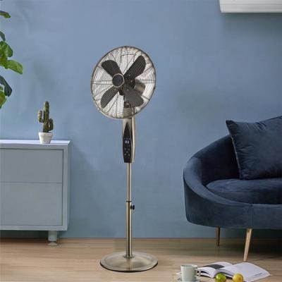 China Ventilation Three Speed ​​Metal Electric Adjustable Appliance Standing Fan 220 Back Voltage for sale