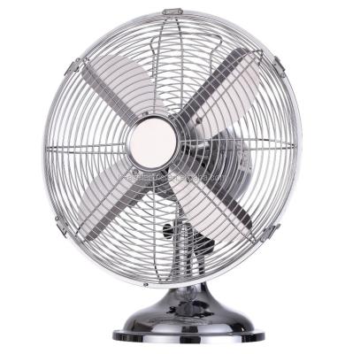 China Luxury design 30 cm 12 inch retro desktop electric classic fan for sale