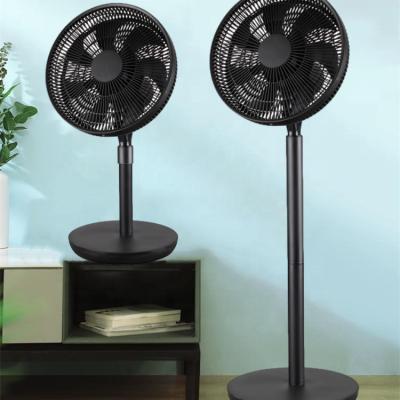 China 12 Inch Portable Electric Plastic Vantilation Customer Brand Small Standing Fan With 7 Blades for sale