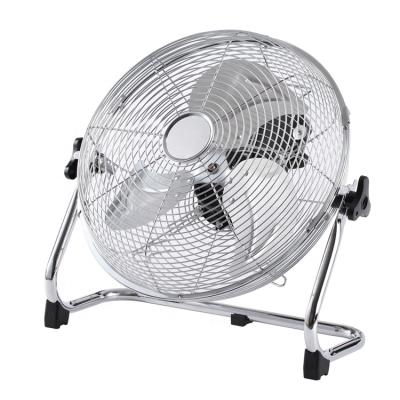 China Electric Motor Warehouse Adjustable ABS Hotel Box Floor Fan With Card Buckle for sale