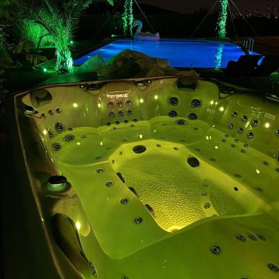 China Outdoor Spa Pool Whirlpool Balboa Garden Sunrans Hot Tub for sale