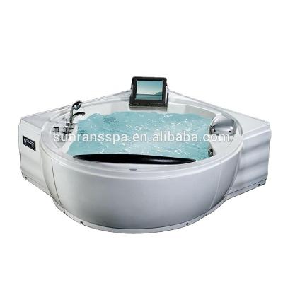 China Balboa Freestanding System Acrylic Cheap Bathroom Equipment Whirlpool Bathtub for sale