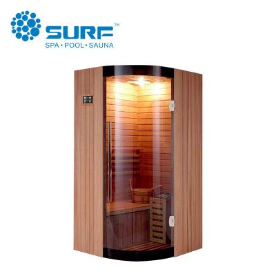 China Computer Control Panel Europe Style 1 To 2 Person Portable Sauna Far Infrared Sauna for sale