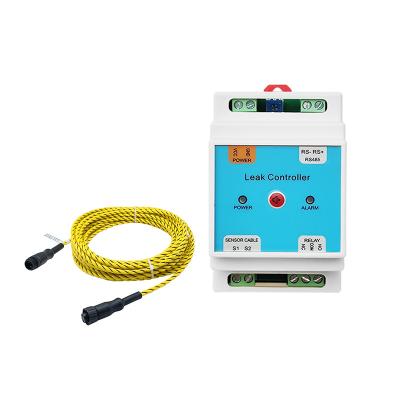 China ABS Water Leakage Sensor Leak Detection Rope Detectors Alarm Device Oil Detection Equipment GLD3100 Flame Retardant Non-positioning for sale