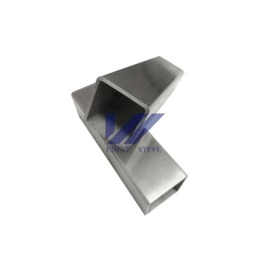 China ASTM A554 Stainless Steel Hollow Section Pipe SS304 316 Stainless Square Tube for sale