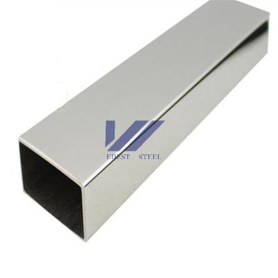 Chine ASME SA554 Pipe en acier inoxydable brillant section creuse SS 304 carré 20x20 mm à vendre