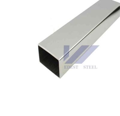 Cina Polished 304 316 SS Box Section Rectangular Stainless Steel Pipe Personalizzazione in vendita