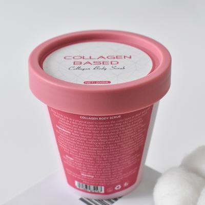 China Wholesale Exfoliator QQLR Private Label Body Scrub Custom Body Sugar Scrub 200ml Skin Collagen Renewal for sale