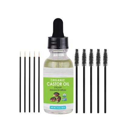 China Skin Revitalizer QQLR Quality Eyelash Growth Essence Own Brand 100% Organic Moisturizing Increase Eyelash Essence for sale