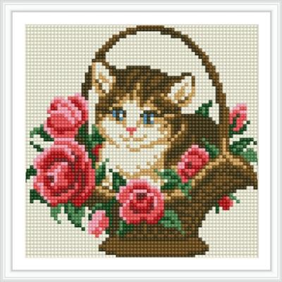 China OEM BZ017 Christmas Classic Design 2.5mm Full Drill Diamond Cross Stitch for sale