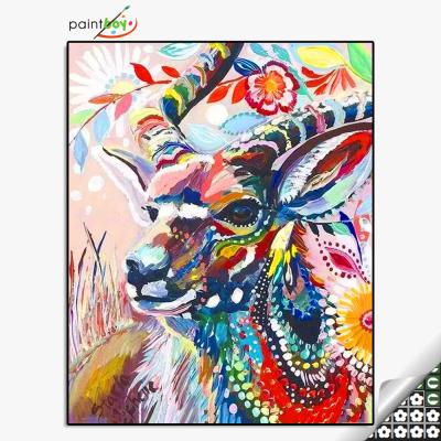 China GF1837 DIY Abstract Diamond Painting For Living Room Decor With Wooden Frame 40x50cm for sale