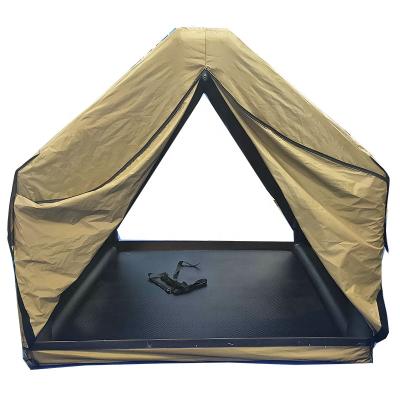 China Camouflage Bed Inflatable Camping Tent/Inflatable Outdoor Tent Camouflage Field Game For Sale for sale