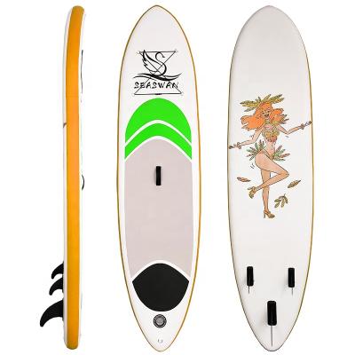 China New Style CE Manufacturer Unisex Inflatable SIP Board Comic Paddle Board for sale