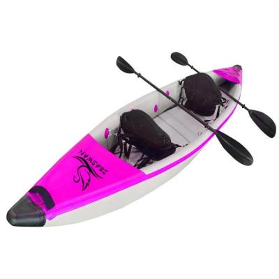 China Drop Stitch Fabric Inflatable Sales On Kayaks Double Seats With Drop Stitch Kayak for sale