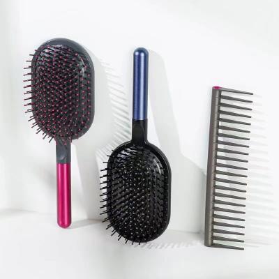 China LOGO Massage Comb Portable Styling Customized Foldable Comb Women Safety Home Airbag Comb Two Piece Set Professional Salon for sale