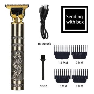 China Commercial customized barber, cordless men's beard trimmer and barber professional rechargeable low noise for sale