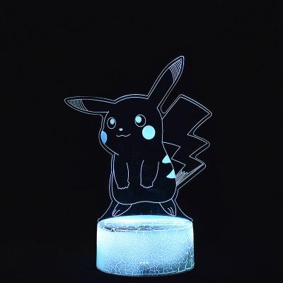 China 2021 Agriculture New Product Ideas Pikachu 3D Light Gift Sets Luxury Business Gifts Valentine's Day Gifts for sale