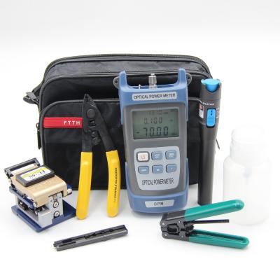 Chine FTTH Fiber Optic Tools Kit Power Meter Optical Power Meter cleaver à vendre