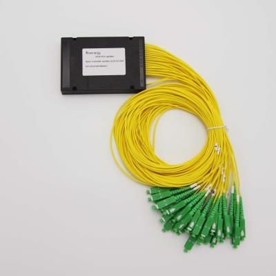 China 1xN 2xN Cassette Type Fiber Optical PLC Splitter for sale