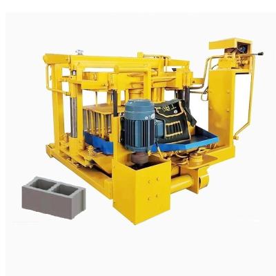 China Building Material Stores JH-4A Automatic Machine Hydraulic Cement Brick Making Machine Price for sale