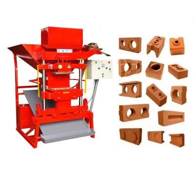 China Building Material Shops Manual Clay Chain Lego Brick Machine JH2700 Non-burning Hydraulic Interlocking Clay Brick Machine for sale